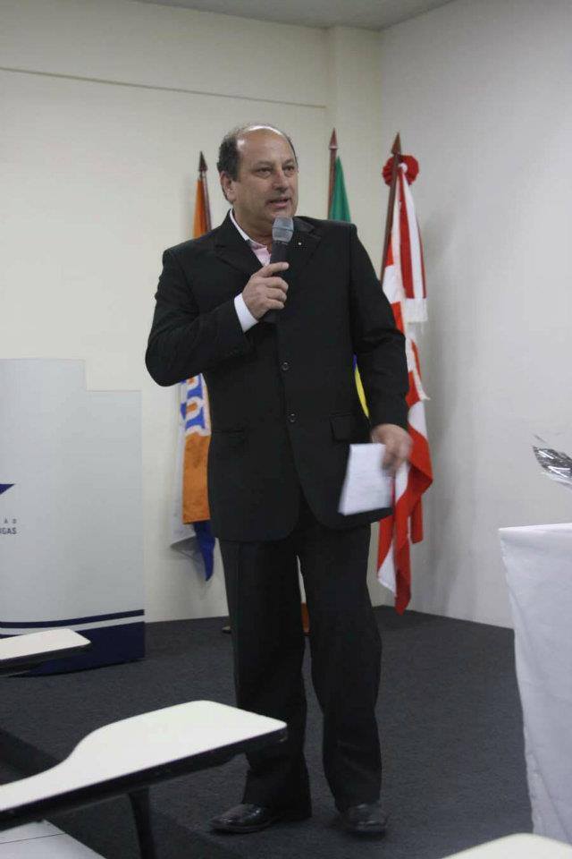 Antônio Gomes da Rosa em palestra